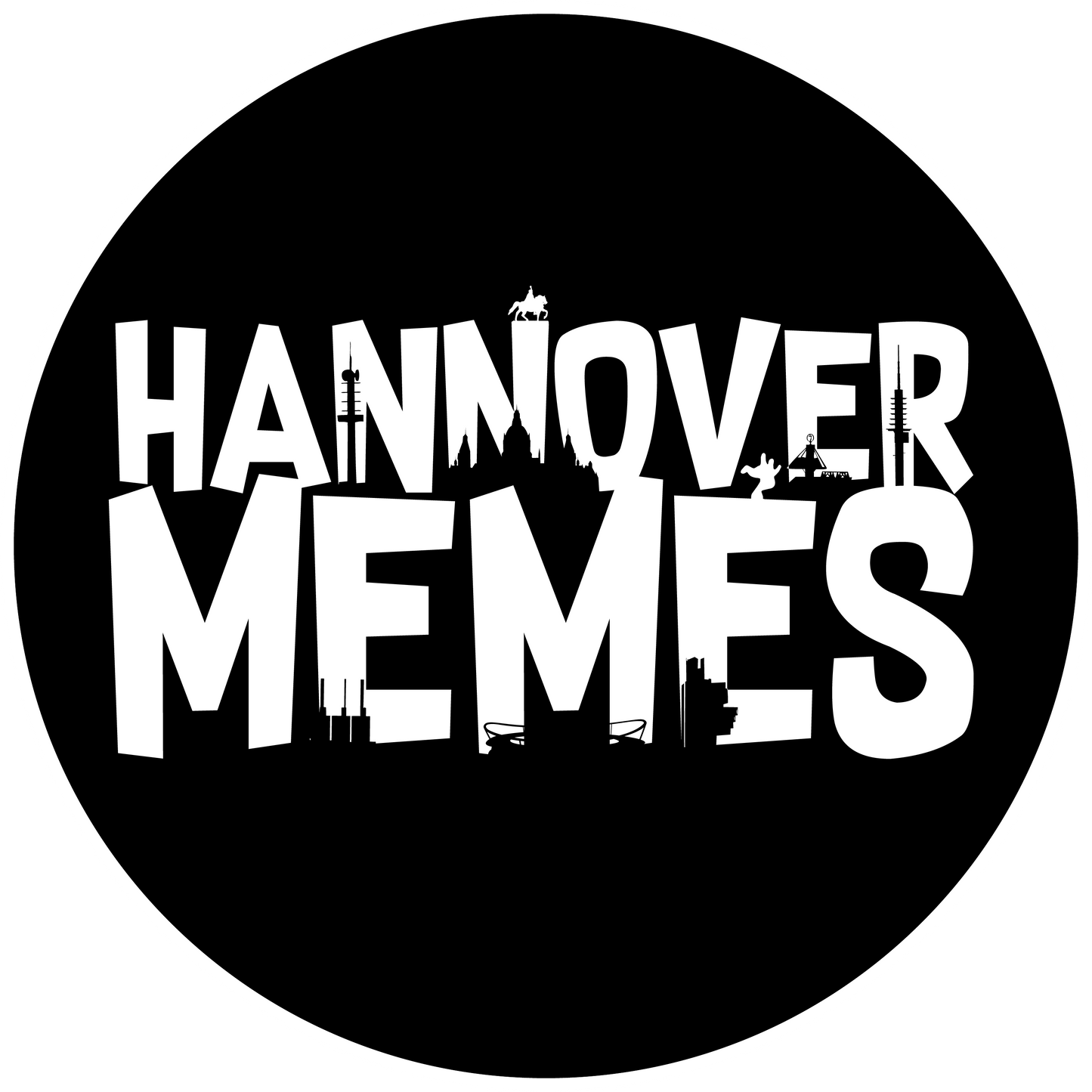 15x Hannover Memes Sticker